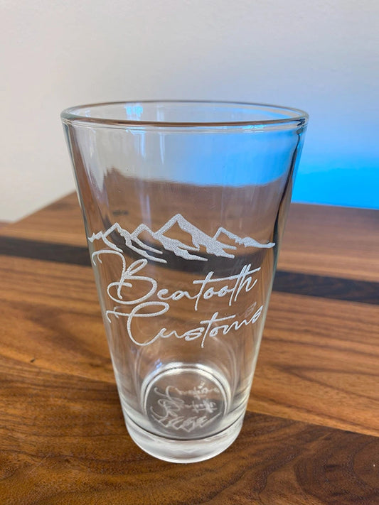 Pint Glass - 16oz w/Custom Logo