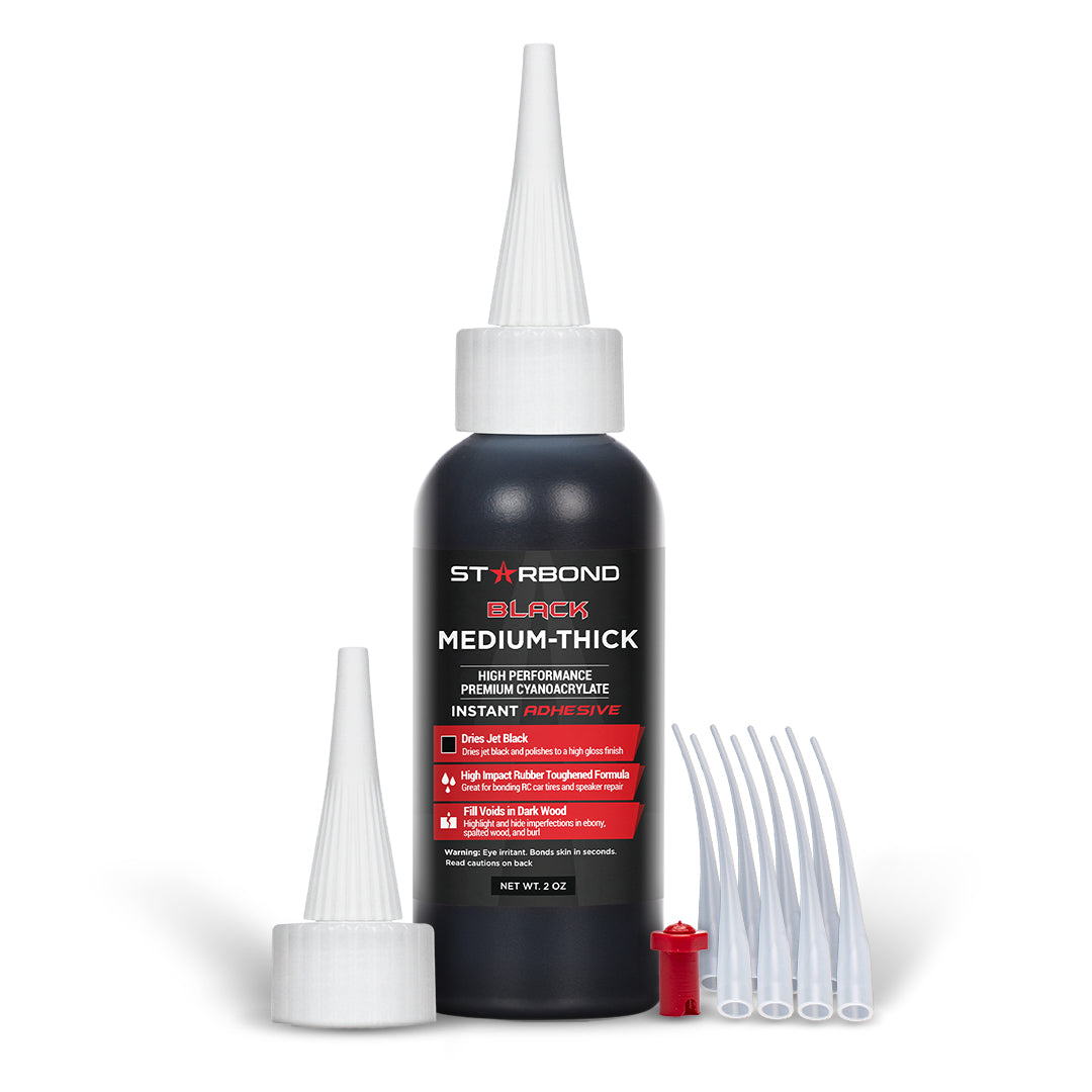 2oz Starbond Black Medium-Thick Cyanoacrylate (CA) - Super Glue