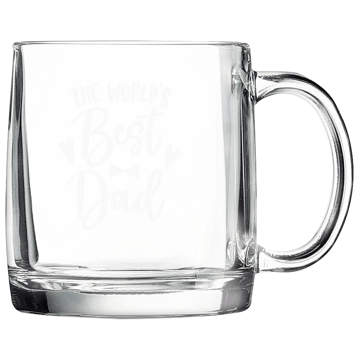 Coffee Mug - 12.5oz Clear w/Custom Logo