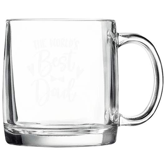 Coffee Mug - 12.5oz Clear w/Custom Logo
