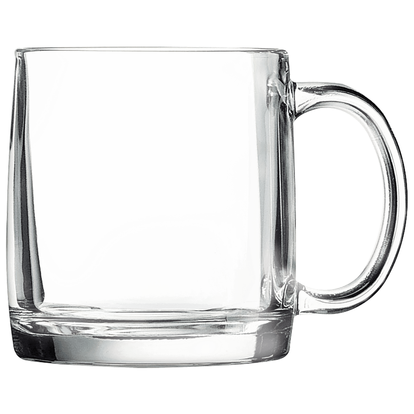 Coffee Mug - 12.5oz Clear w/Custom Logo