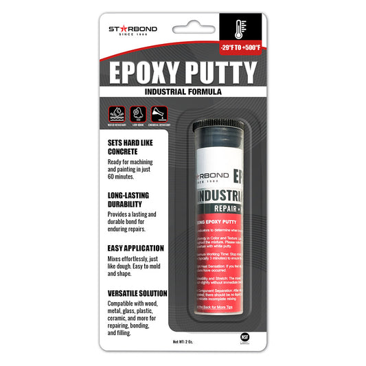 Starbond Epoxy Putty Stick - 2oz. - Industrial Formula - White
