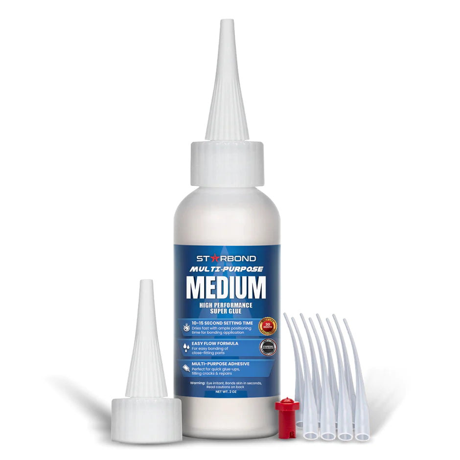 2oz Starbond "Multi-Purpose" Medium Cyanoacrylate (CA) - Super Glue