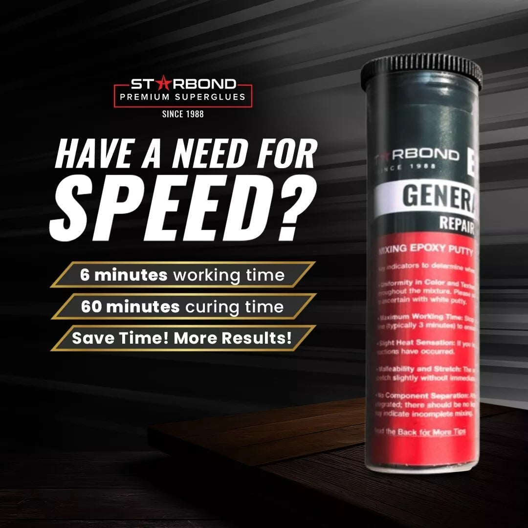 Starbond Epoxy Putty Stick - 2oz. - Standard Formula - Black