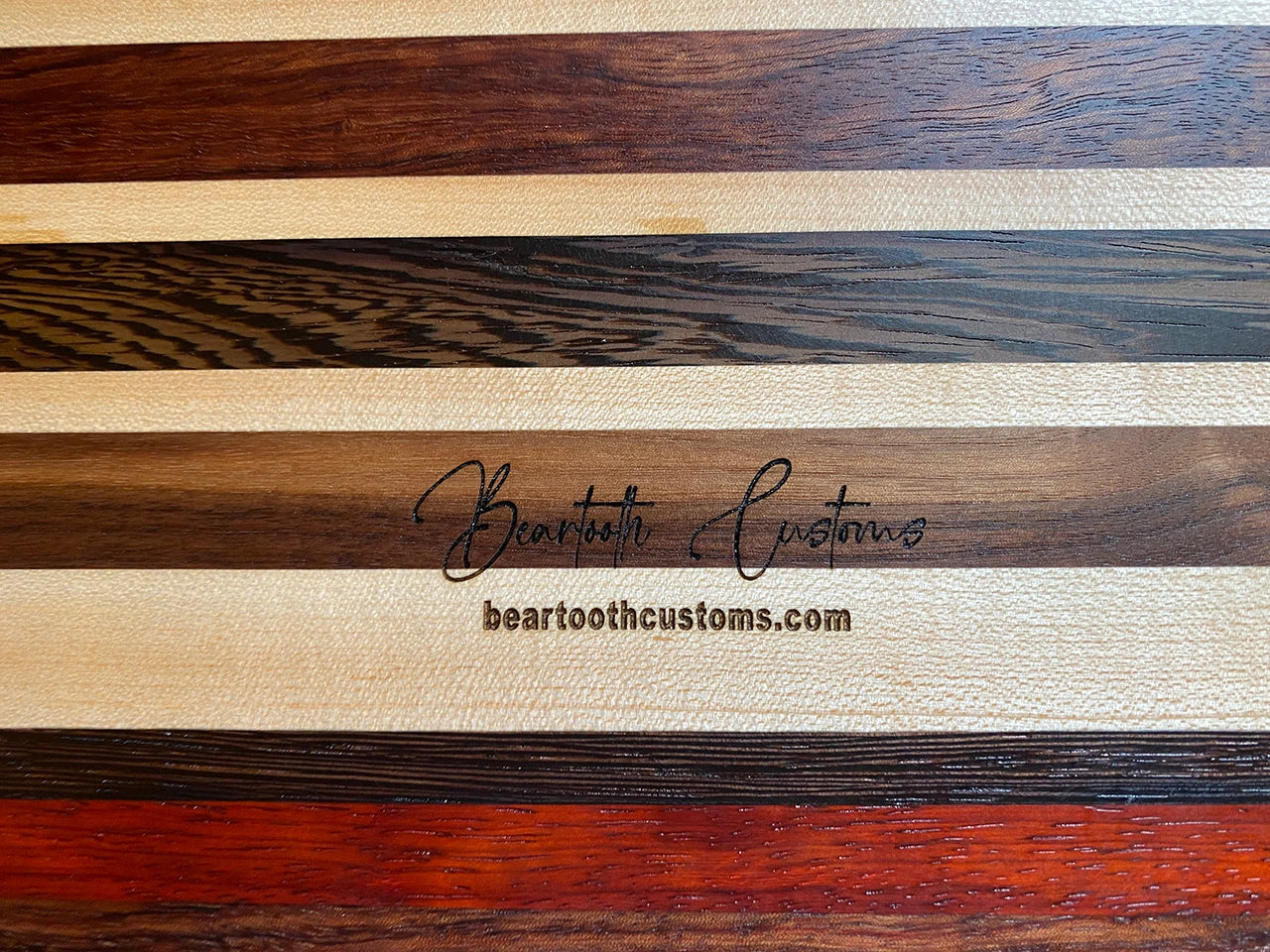 Custom Butcher Block Cutting Boards - Exotic Plus